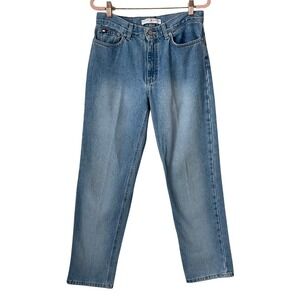 Vintage Tommy Hilfiger Jeans Womens Size 6 Blue Boyfriend Straight Leg 2002 Y2K